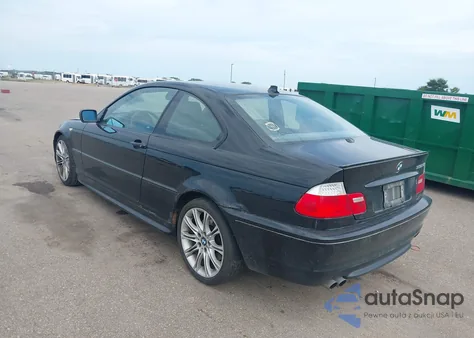 2004 BMW 330Ci из США, поврежденный, VIN WBABD53424PD98513